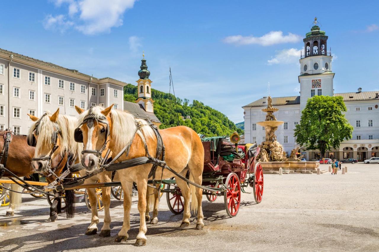Family Wellhouse Green Garden Direct In Salzburg, Sunny Big Garden, Up To 16 Pax, Bikes For Free, Bbq, Sunbeds, Parking For Free, 15 Min Sound Of Music Exterior foto
